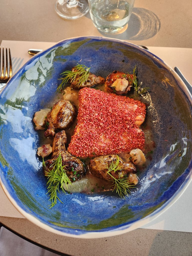 Umi Sesame Crusted Salmon